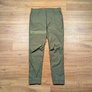 Foehn Brise Schoeller Pants Men's 32x30 Green Hiking Performance Tech Tapered